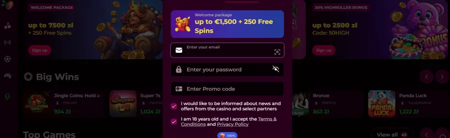 Sweetyspin casino